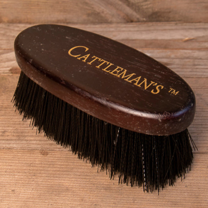 Wooden Brush with Hard Bristles