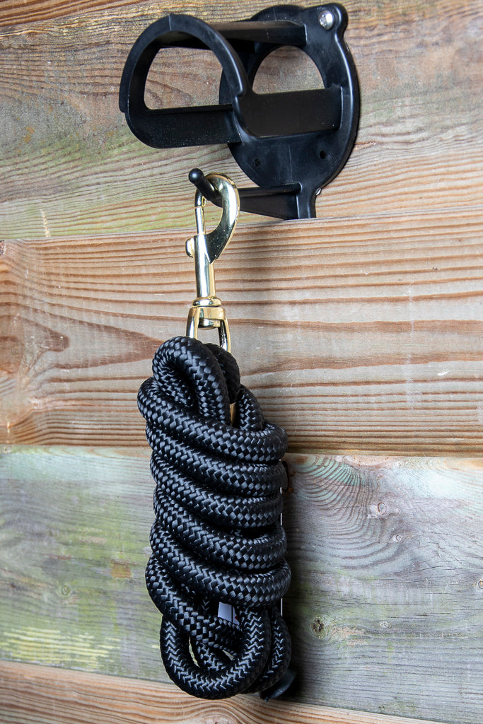 Leadrope – 2 meter met chromen musketonhaak