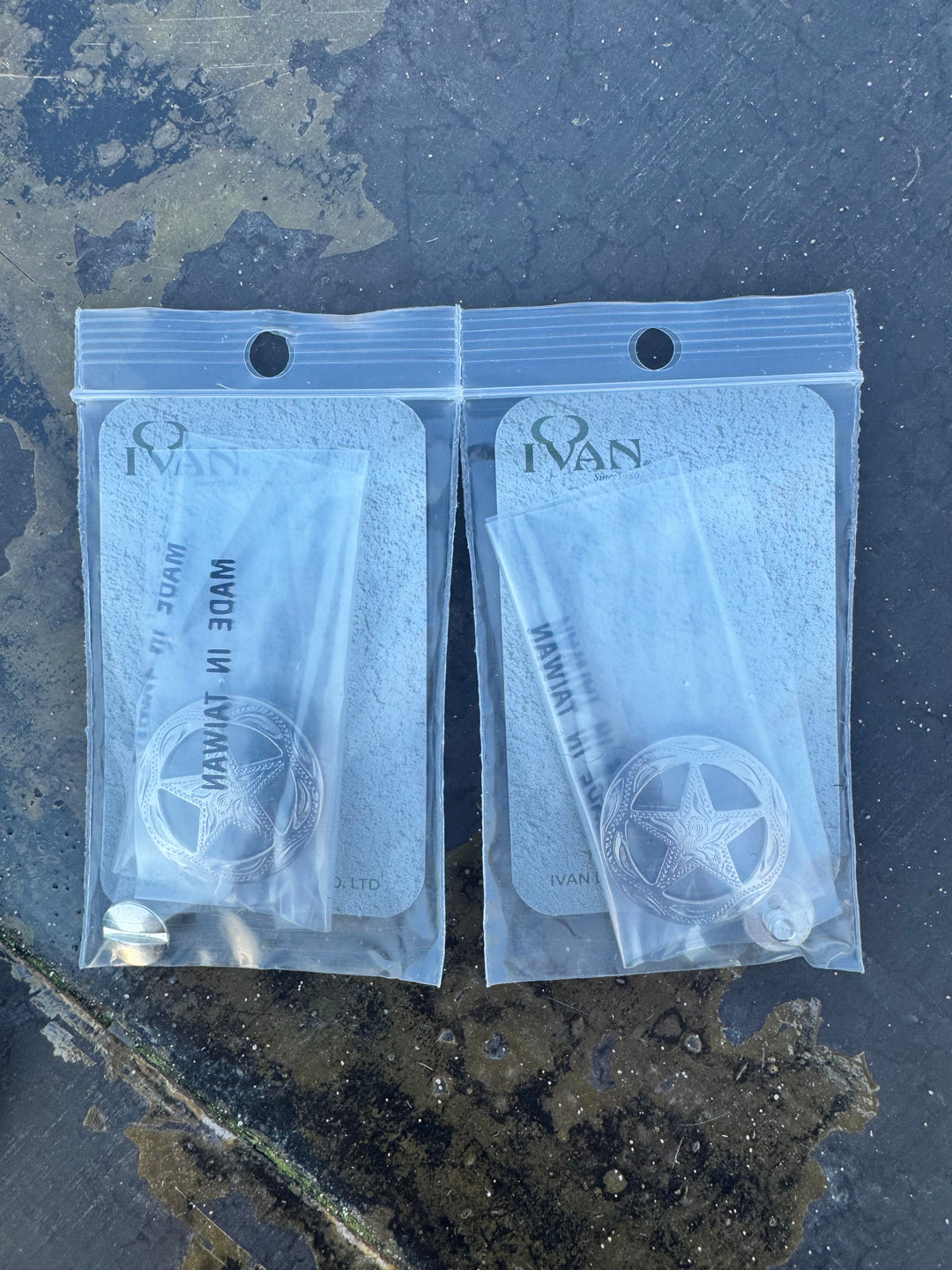 Concho Texas Star set 2x