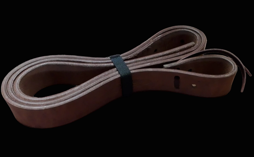 Latigo strap leder
