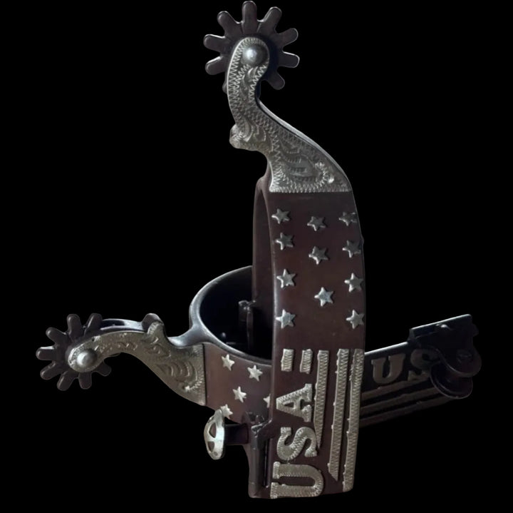 Stalen sporen met USA design
