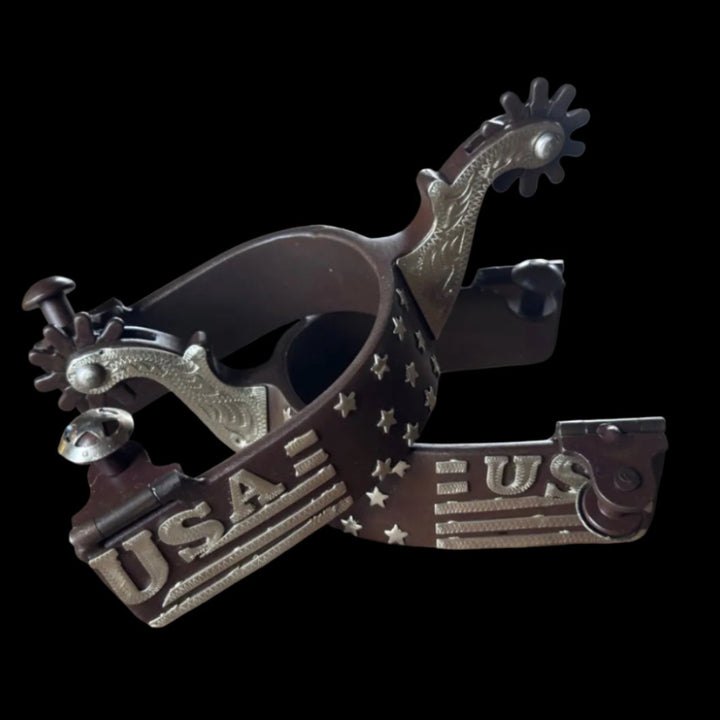 Stalen sporen met USA design