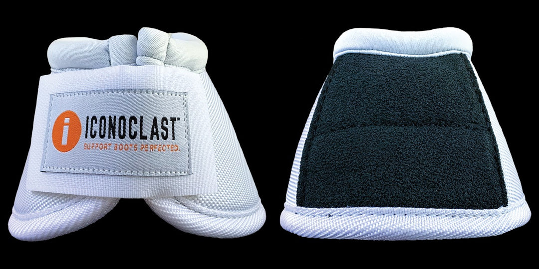 Iconoclast Bell Boot White
