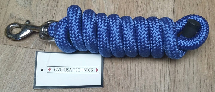 Leadrope – 2 meter met chromen musketonhaak