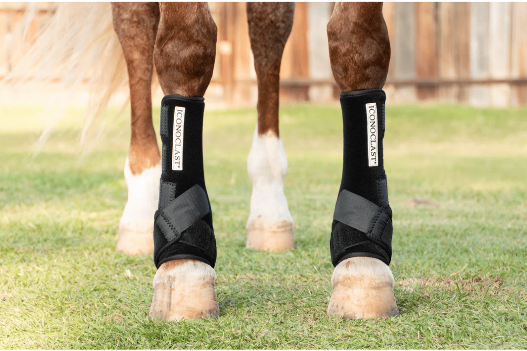Iconoclast orthopedic support  boots Front Black