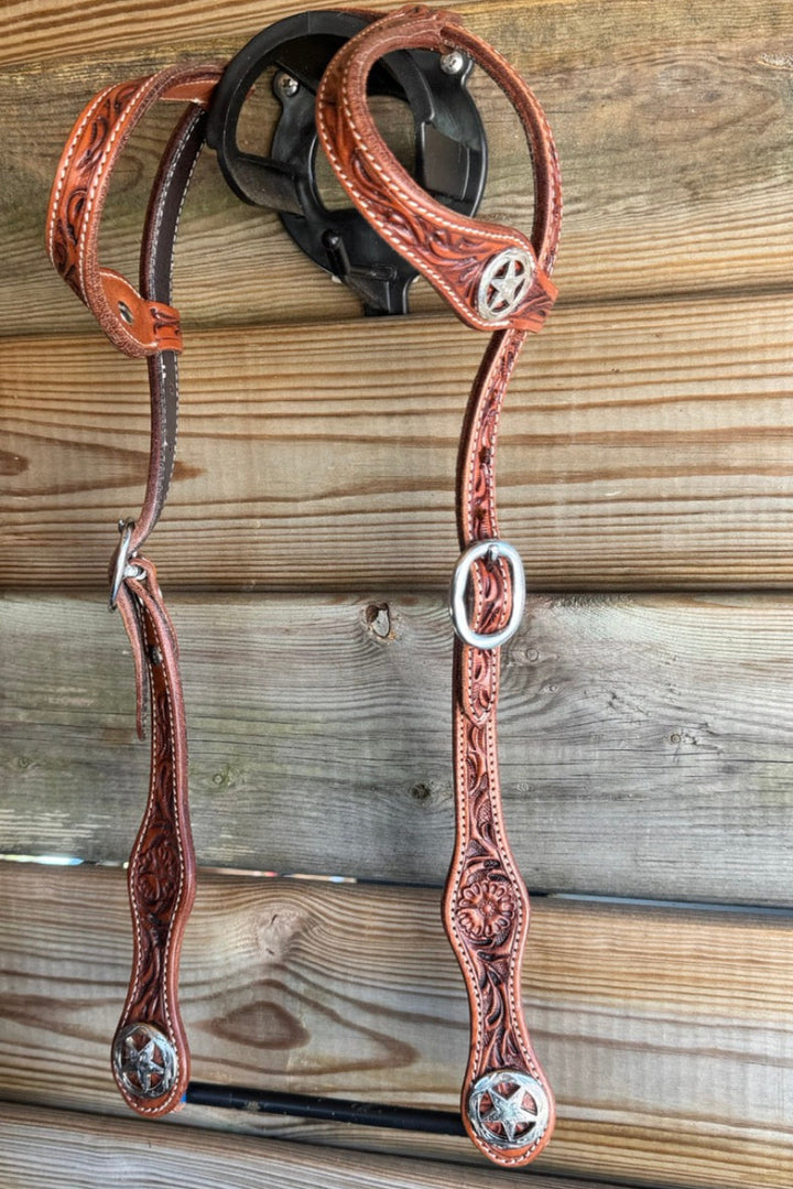 Double ear Headstall Texas
